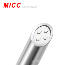 MICC E tipo 4 nucleos cable de aislamiento mineral de temocople